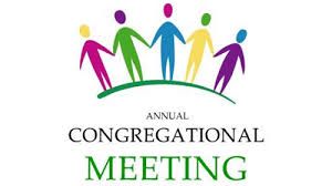 Annual congregational meeting